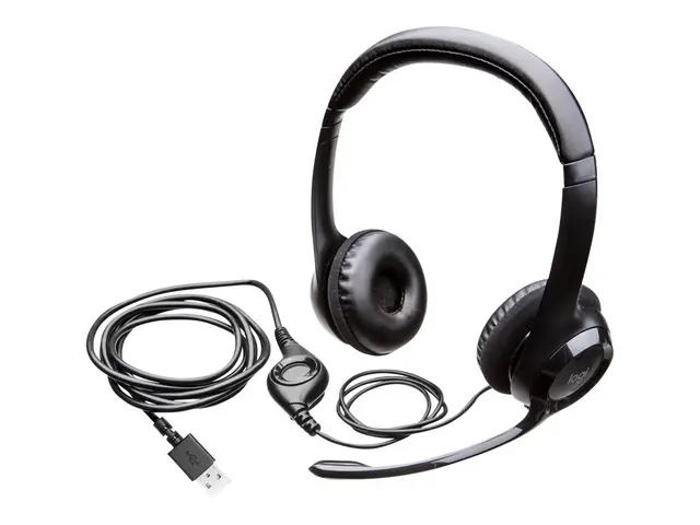 Logitech USB Headset H390 - Hodesett - full størrelse - kablet