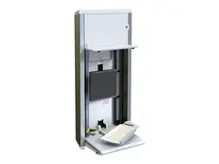 Ergotron StyleView VL - PC-hussystem - veggmonterbar 22" - hvit