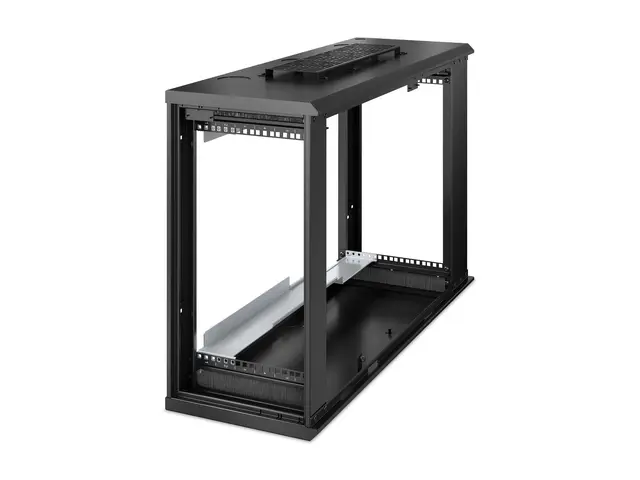 APC NetShelter WX AR106VI - Skap - veggmonterbar - svart - 6U - 19"