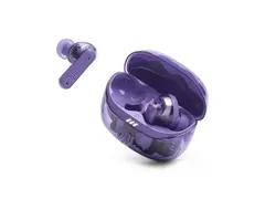 JBL TUNE Beam 2 - Ghost Edition - True wireless-hodetelefoner med mikrofon i øret - Bluetooth - aktiv støydemping - spøkelsesfløyel