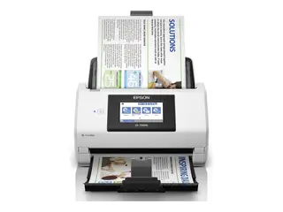 Epson WorkForce DS-790WN - Dokumentskanner Dupleks - A4/Legal - 600 dpi x 600 dpi - inntil 45 spm (mono) / inntil 45 spm (farge) - ADF (100 ark) - inntil 7000 skann pr. dag - USB 3.0, Gigabit LAN, USB 2.0 (Host), Wi-Fi(n)