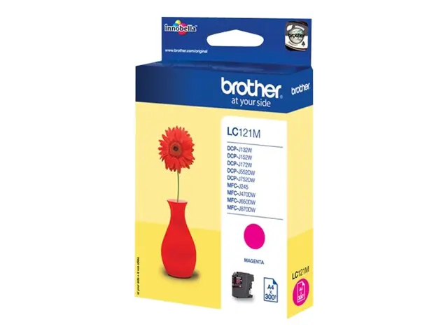 Brother LC121M - Magenta original blekkpatron for DCP-J100, DCP-J1...