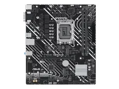ASUS PRIME H610M-E-CSM - Hovedkort micro ATX - LGA1700-sokkel - H610 Chipset - USB 3.2 Gen 1 - Gigabit LAN - innbygd grafikk (CPU kreves) - HD-lyd (8-kanalers)
