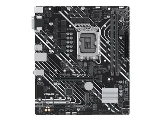 ASUS PRIME H610M-E-CSM - Hovedkort micro ATX - LGA1700-sokkel - H610 Chipset - USB 3.2 Gen 1 - Gigabit LAN - innbygd grafikk (CPU kreves) - HD-lyd (8-kanalers)