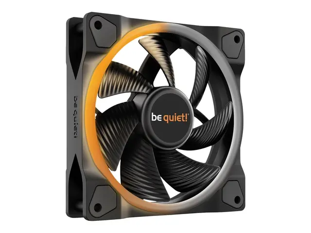 be quiet! Light Wings - Kabinettvifte PWM 120 mm svart (en pakke 3)