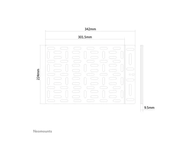 Neomounts NS-MPM100 - Monteringssett for medieavspiller / mini-PC ...