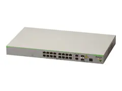 Allied Telesis CentreCOM FS980M/18PS - Switch L3 - Styrt - 16 x 10/100 + 2 x kombo Gigabit SFP (opplink) + 2 x kombo-1000Base-T - rackmonterbar - PoE+ (250 W)