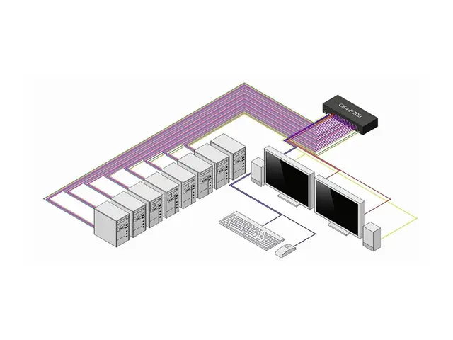 Startech - KVM / lyd USB-svitsj 8 x KVM/lyd/USB 1 lokalbruker stas...