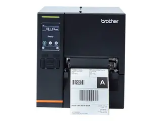 Brother Titan Industrial Printer TJ-4121TN Etikettskriver - direktetermisk / termisk overføring - Rull (12 cm) - 300 dpi - inntil 178 mm/sek - LAN, seriell, USB-vert, USB 2.0