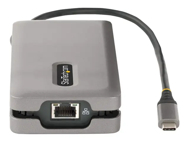 StarTech.com USB-C Multiport Adapter, 4K 60Hz HDMI/DP Video, 3-Por...