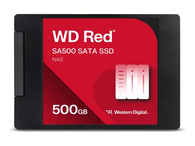 WD Red SA500 WDS500G1R0A - SSD 500 GB intern 2.5" SATA 6Gb/s