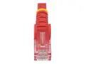 STARTECH 0.5M RED CAT6 CABLE SNAGLESS ETHERNET CABLE - UTP