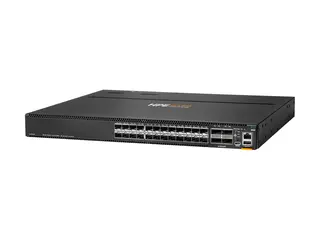 HPE Aruba Networking CX 8100 24x10G SFP+ 4x40/100G QSFP28 Switch Switch - L3 - Styrt - 24 x 1 Gigabit / 10 Gigabit SFP / SFP+ + 4 x 40 Gigabit QSFP+ / 100 Gigabit QSFP28 - bakside til front-luftflyt - rackmonterbar
