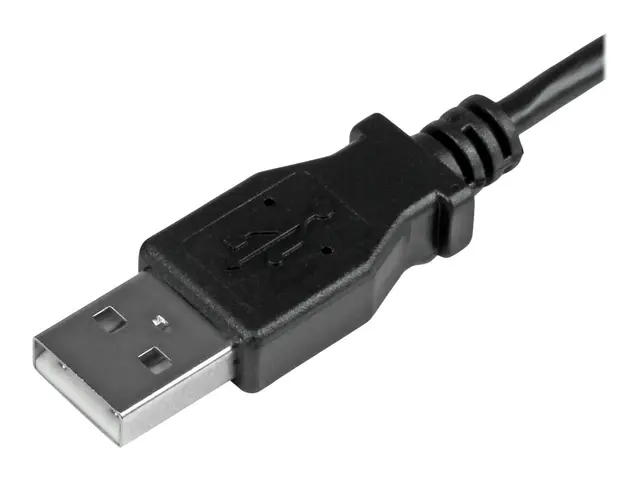 StarTech.com 2m 6 ft Micro-USB Charge-and-Sync Cable - Left-Angle ...