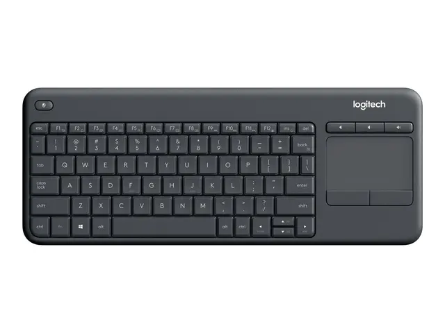 Logitech Wireless Touch Keyboard K400 Plus - Tastatur trådløs 2.4 ...
