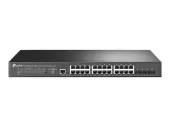 TP-Link JetStream TL-SG3428XPP-M2 V1 Switch - L2+ - Styrt - 16 x 10/100/1000/2.5G (PoE+) + 8 x 10/100/1000/2500 (PoE++) + 4 x 10 Gigabit SFP+ - rackmonterbar - PoE++ (500 W)