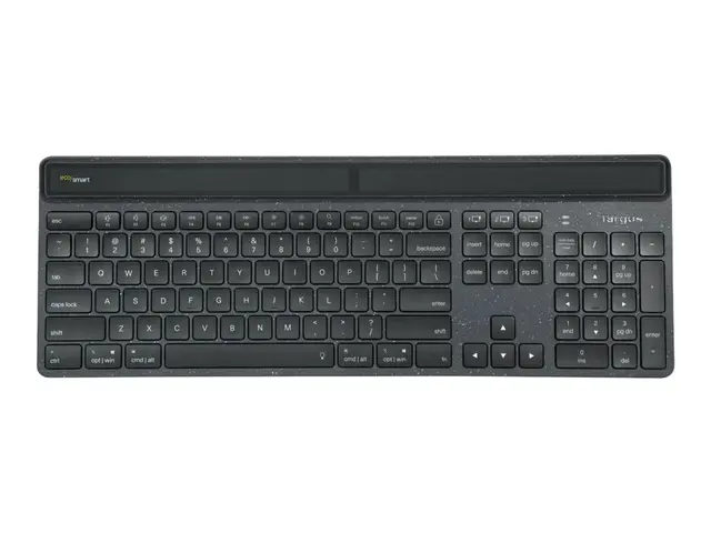 Targus EcoSmart - Tastatur bærekraftig energiutvinning bakteriedre...