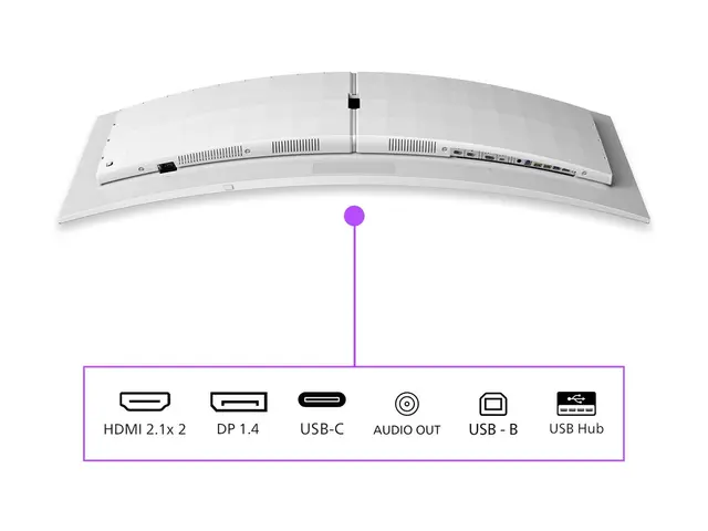 Philips Evnia 8000 49M2C8900 - OLED-skjerm gaming kurvet 49" (48.9...