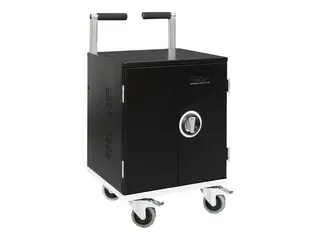 LEBA NoteCart Tablet 30 - Vogn (kun lading) for 30 nettbrett - USB-A&amp;C-lader inkludert 30x USB-C til Lightning 8-stifts-kabler - l&#229;sbar - skjermst&#248;rrelse: up to 10.2&quot; ( iPad 11&quot;)