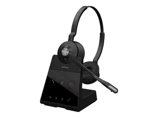 Jabra Engage 65 SE Stereo - Hodesett on-ear - DECT - tr&#229;dl&#248;s - Zoom Certified, Google Meet Certified, Amazon Chime Certified, Certified for Microsoft Teams Open Office, Works With Chromebook Certified, UC-sertifisert