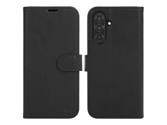 iiglo - Lommebok for mobiltelefon 2-i-1 prima polyuretanlær svart ...