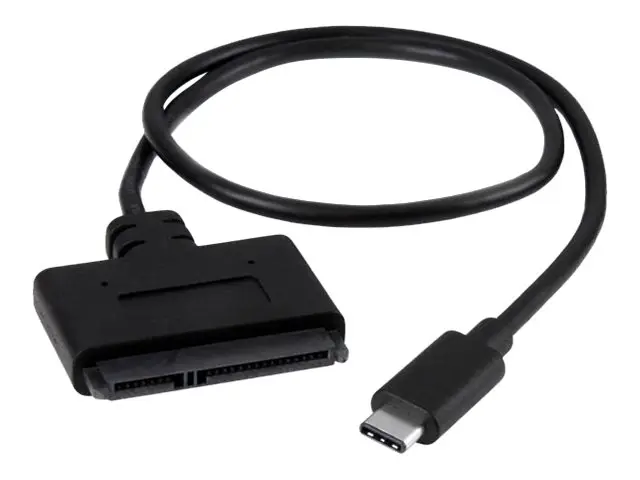 StarTech.com USB C to SATA Adapter - External Hard Drive Connector...
