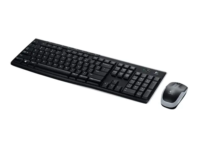 Logitech MK270 Wireless Combo - Tastatur- og mussett - trådløs - 2...