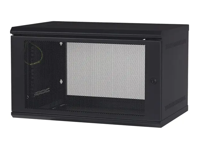 APC NetShelter WX AR106 - Skap - veggmonterbar - svart - 6U - 19"
