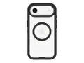 OtterBox Defender Series Pro XT - Baksidedeksel for mobiltelefon robust - MagSafe-samsvar - polykarbonatlag, termoplastisk elastomer (TPE) - m&#248;rk side (klar / svart) - for Apple iPhone Air