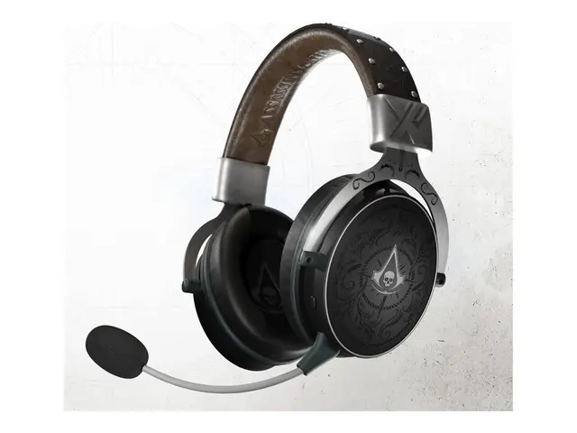 Lexip Tattoo - Assassin's Creed Black Flag: Resynced hodesett - full størrelse - Bluetooth / 2,4 GHz radiofrekvens - trådløs, kablet - 3,5 mm jakk 