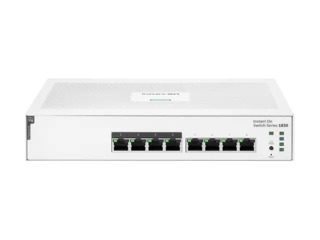 HPE Networking Instant On 1830 8G 4p Class4 PoE 65W Switch - smart...