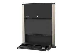 Ergotron CareFit - Veggmontert arbeidsstasjon matt svart