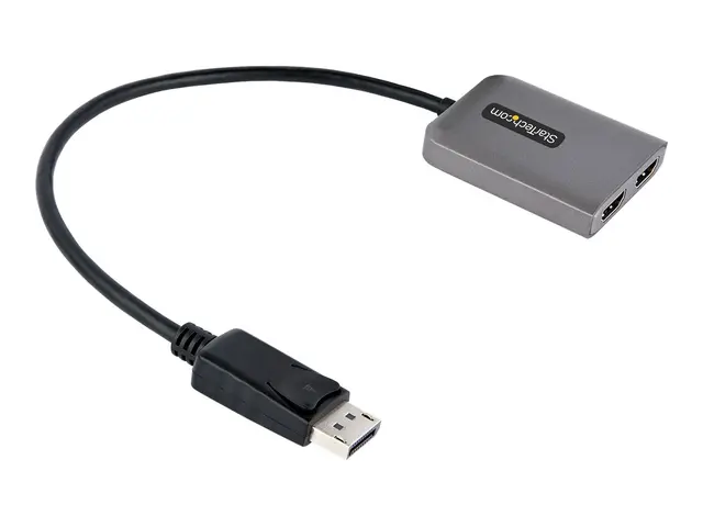 StarTech.com DP to Dual HDMI MST HUB, 4K 60Hz, DisplayPort Multi M...