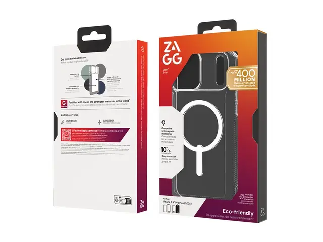 ZAGG Luxe Snap - Baksidedeksel for mobiltelefon MagSafe-samsvar bl...