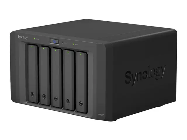 Synology DX517 - Lagerskap - 5 brønner - TAA-samsvar