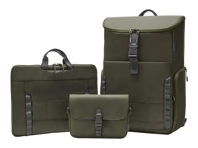 HP Laptop Backpack - Notebookryggsekk modulær 15.6" grå, grønn