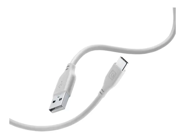 Cellularline - USB-kabel 24 pin USB-C (hann) til USB 1.2 m grå