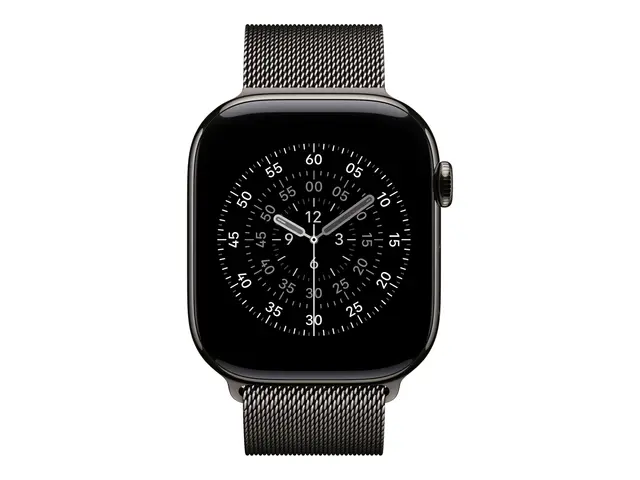Apple - Sløyfe for smart armbåndsur 46mm S/M-størrelse skifergrå W...