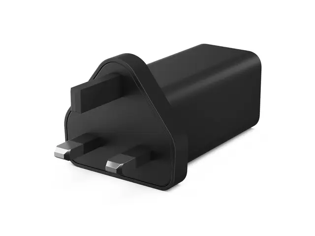 HP GaN Wall Charger - USB-C-strømadapter AC 115/230 V 65 watt svart