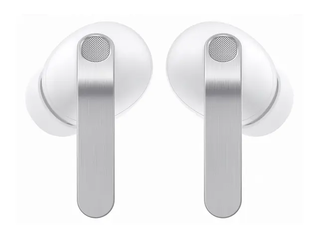 Samsung Galaxy Buds4 Pro - True wireless-hodetelefoner med mikrofon i øret - Bluetooth - aktiv støydemping - hvit 