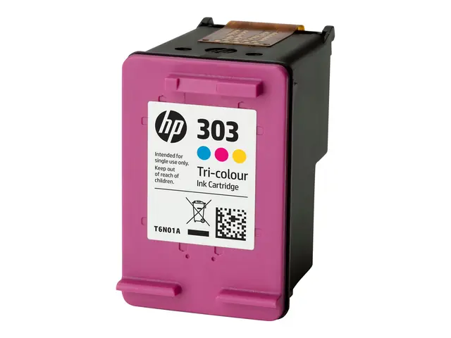 HP 303 - 4 ml farge (cyan, magenta, gul) original blekkpatron for ...