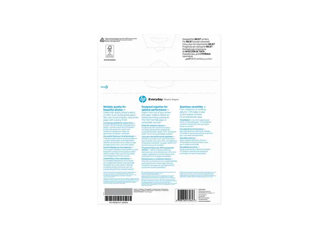 HP Everyday Photo Paper - Blank A4 (210 x 297 mm) 200 g/m² 100 ark...