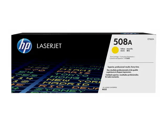 HP 508A - Gul - original - LaserJet - tonerpatron (CF362A) - for C...