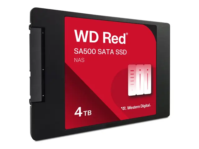 WD Red SA500 WDS400T2R0A - SSD 4 TB intern 2.5" SATA 6Gb/s