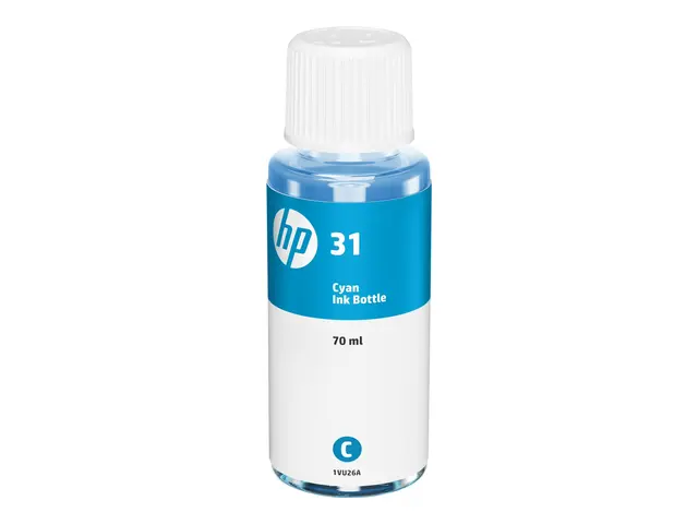 HP 31 - 70 ml cyan original blekkrefill for Smart Tank 5105, 67X, ...