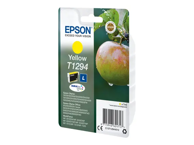 Epson T1294 - L-størrelse - gul - original - blære med RF/lyd-alar...