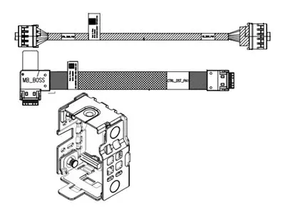 Dell - Kabler kundeinstallasjon for PowerEdge R6625