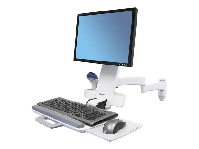 Ergotron 200 Series - Monteringssett (leddarm, tastaturbakke med v...