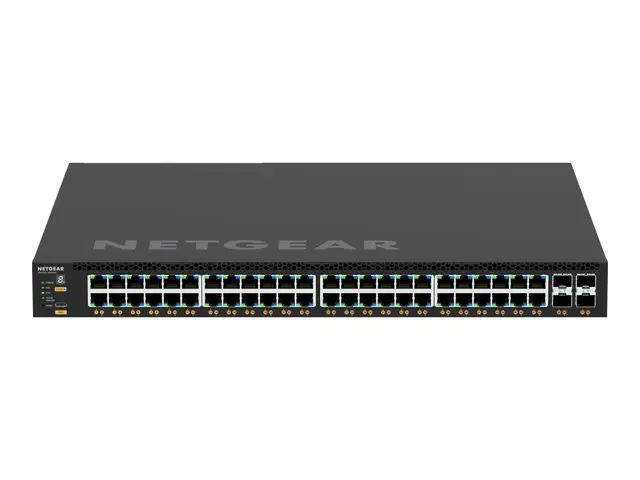 NETGEAR M4350-48G4XF - Switch L3 Styrt 48 x 10/100/1000 (PoE+) + 4...
