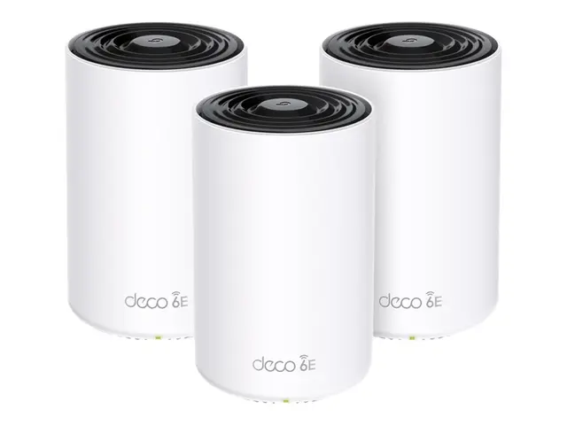 TP-Link Deco XE75 Pro V1 - Wi-Fi-system - (3 rutere) - inntil 7200...